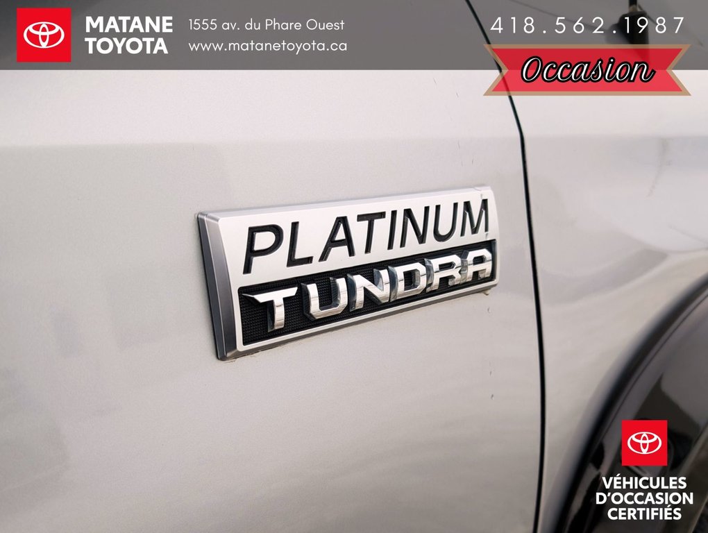 Toyota Tundra 4x4 CrewMax Platinum 2018 à Matane, Québec - 7 - w1024h768px