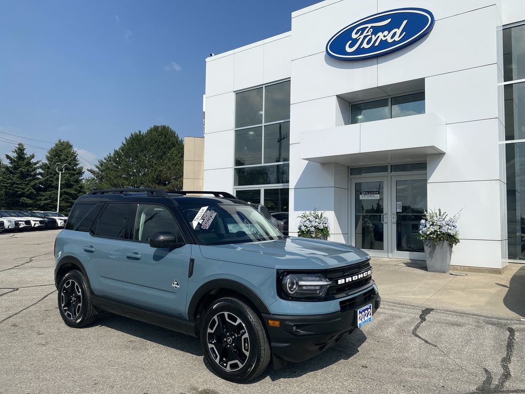 2022 Ford BRONCO SPORT Outer Banks in Alliston, Ontario - 1 - w1024h768px