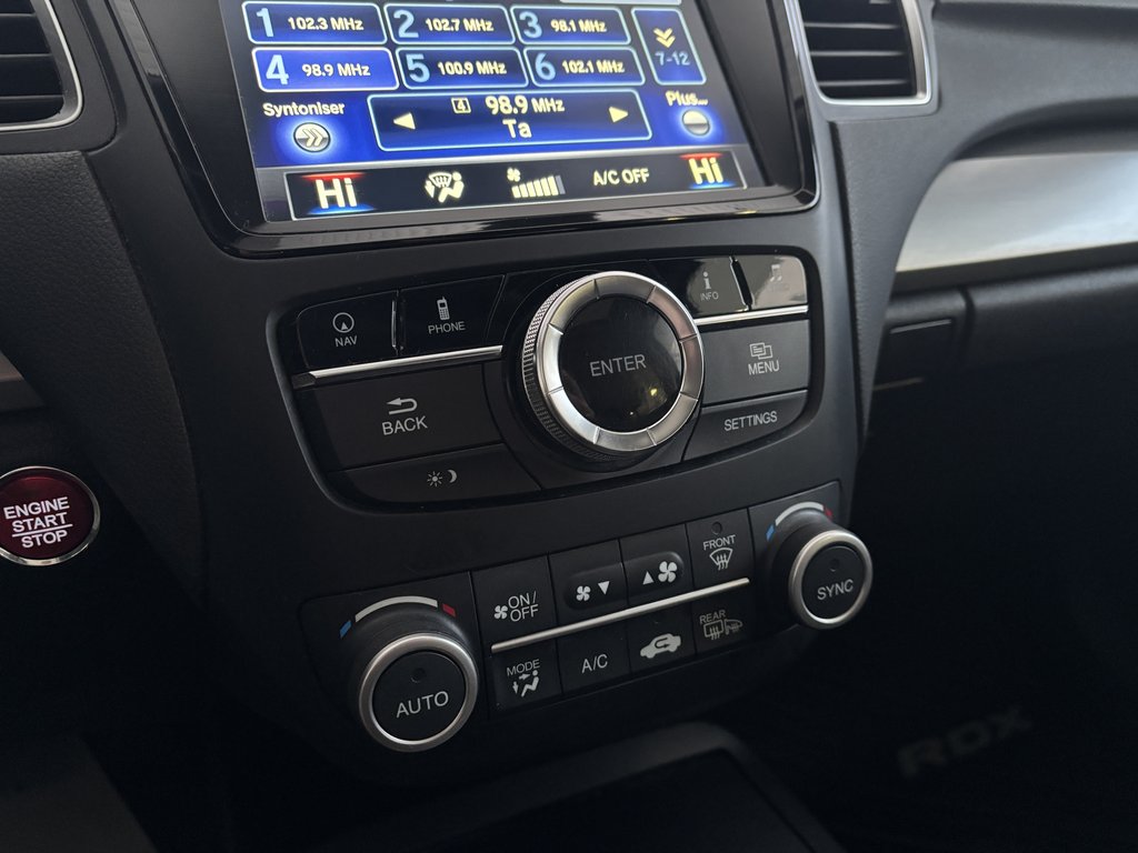 Acura RDX Tech AWD 2018 à Saint-Georges, Québec - 18 - w1024h768px