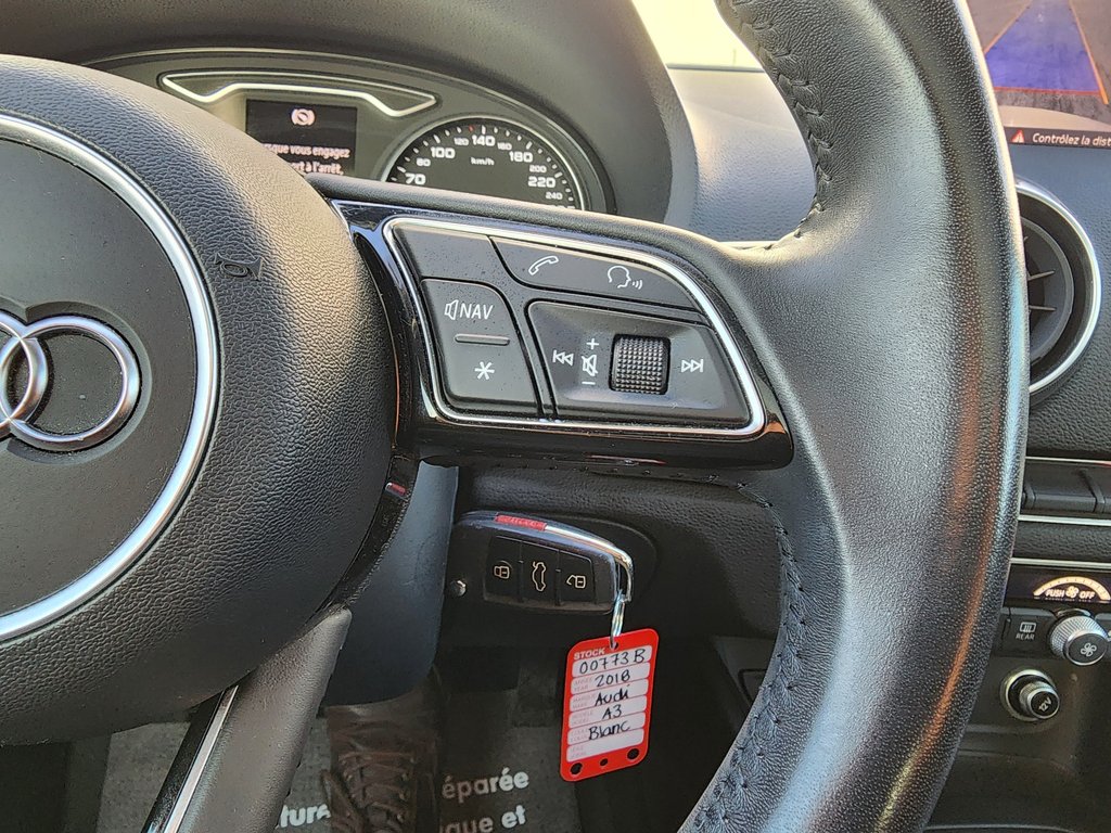 Audi A3 2.0 TFSI quattro Komfort 2018 à Saint-Georges, Québec - 13 - w1024h768px