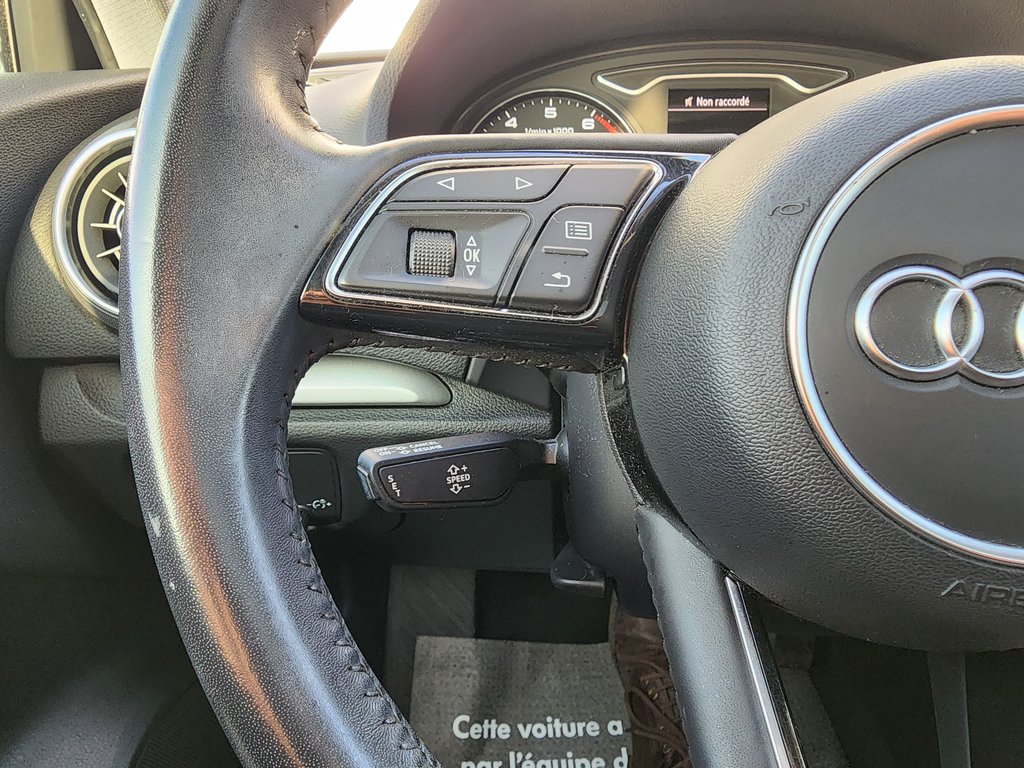Audi A3 2.0 TFSI quattro Komfort 2018 à Saint-Georges, Québec - 12 - w1024h768px