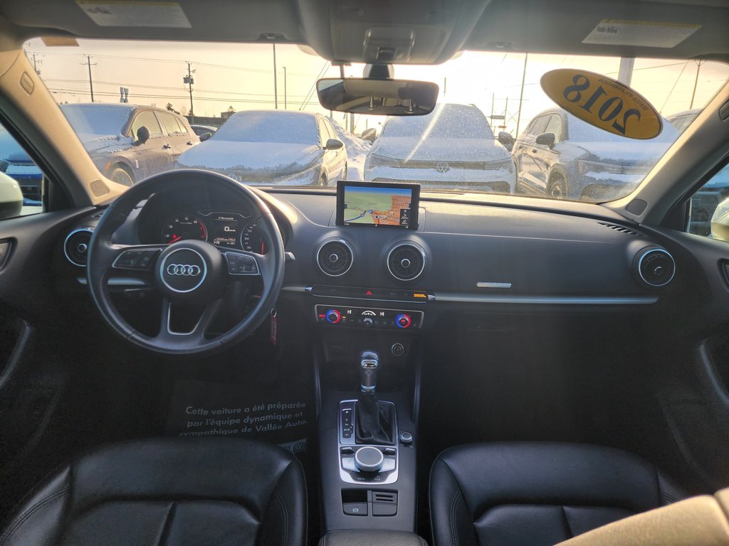 Audi A3 2.0 TFSI quattro Komfort 2018 à Saint-Georges, Québec - 9 - w1024h768px