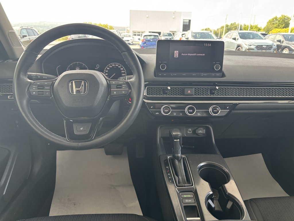 Honda Civic Sedan EX CVT 2023 à Saint-Georges, Québec - 10 - w1024h768px