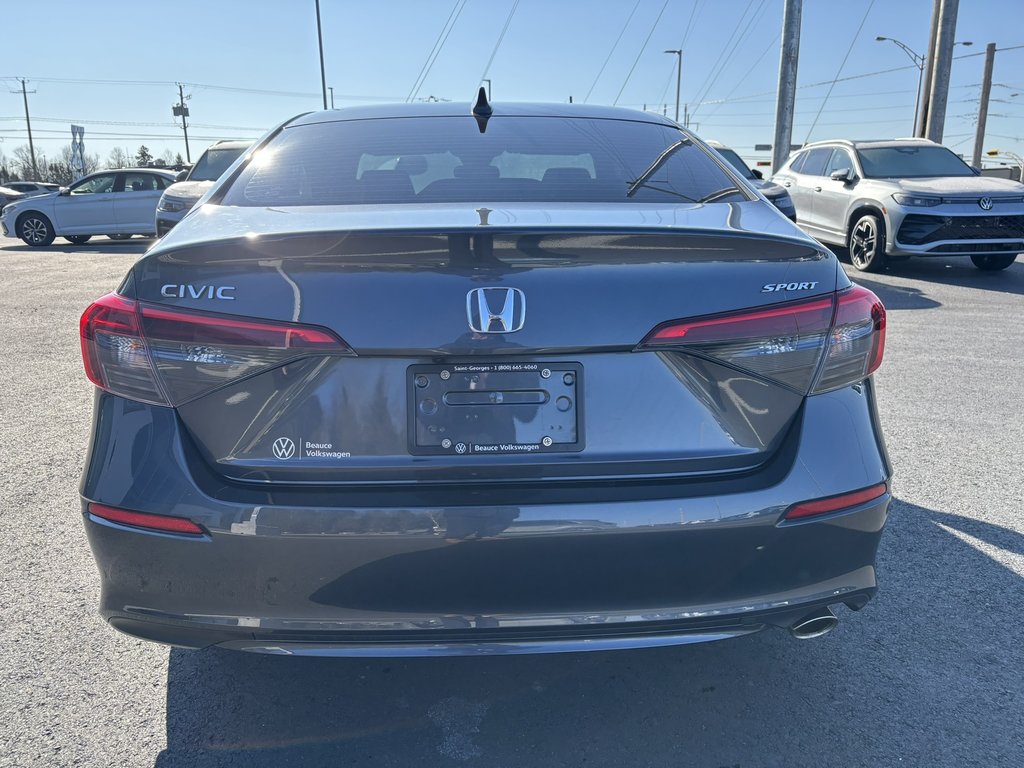 2023 Honda Civic Sedan Sport CVT in Saint-Georges, Quebec - 5 - w1024h768px