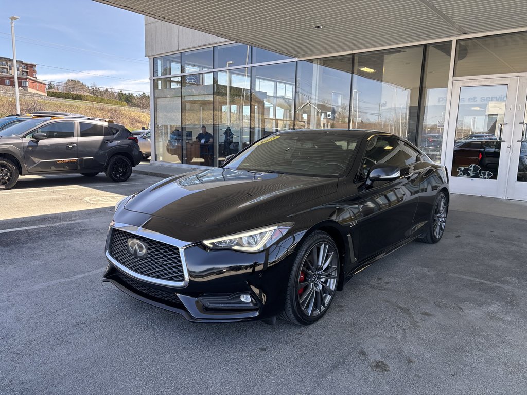 Infiniti Q60 2dr Cpe 3.0t Red Sport 400 2017 à Saint-Georges, Québec - 7 - w1024h768px