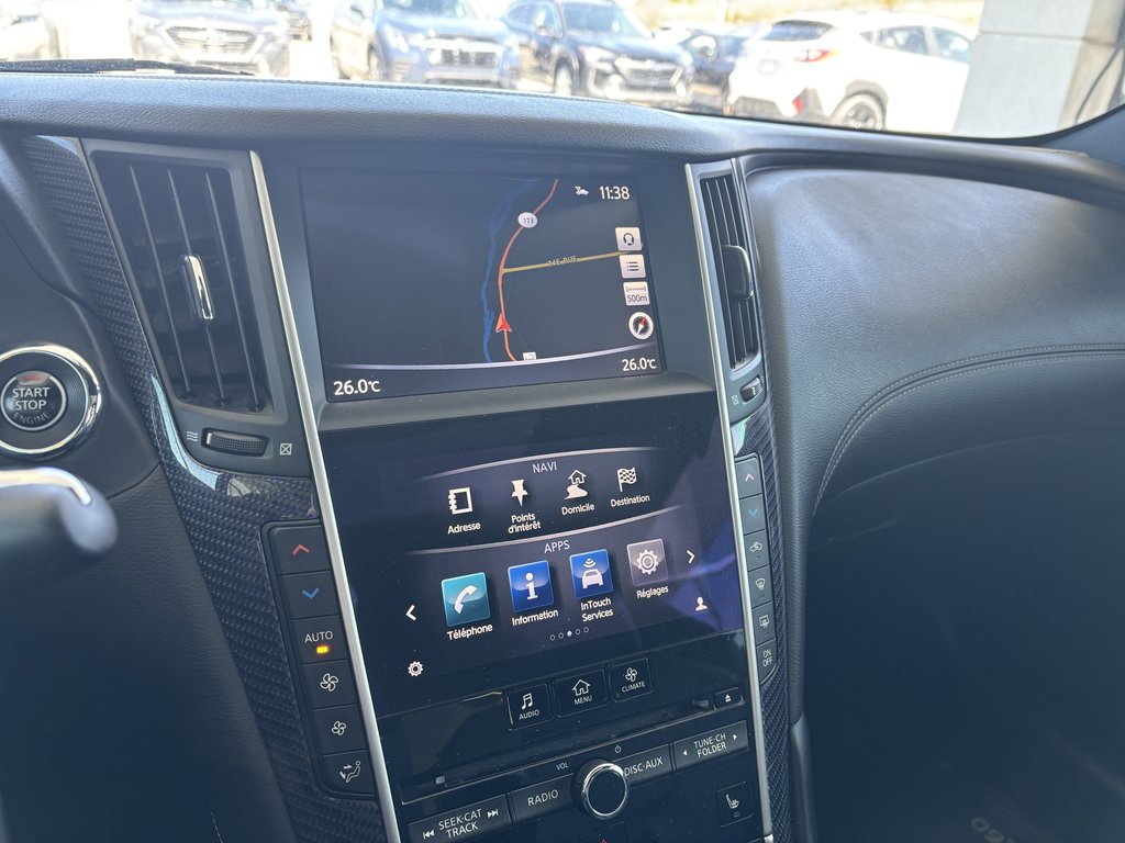 Infiniti Q60 2dr Cpe 3.0t Red Sport 400 2017 à Saint-Georges, Québec - 14 - w1024h768px