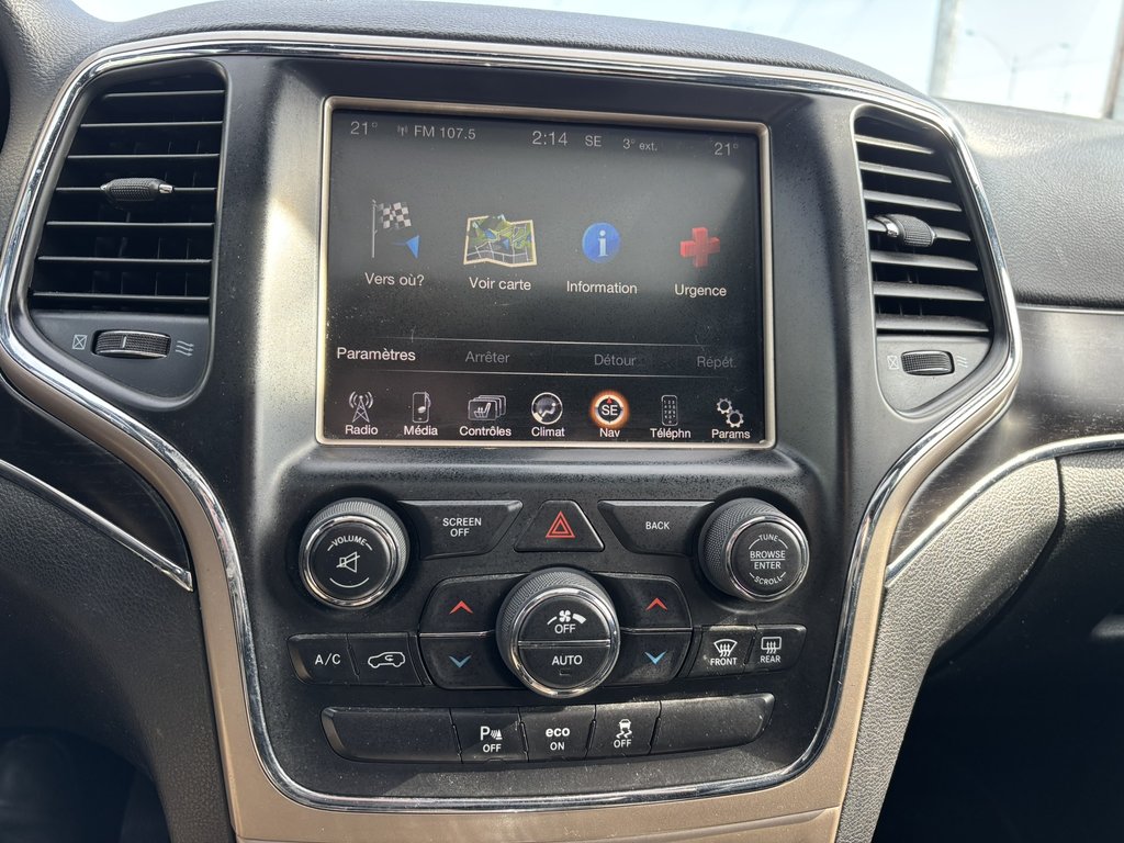 2015 Jeep Grand Cherokee 4WD 4dr Limited in Saint-Georges, Quebec - 17 - w1024h768px