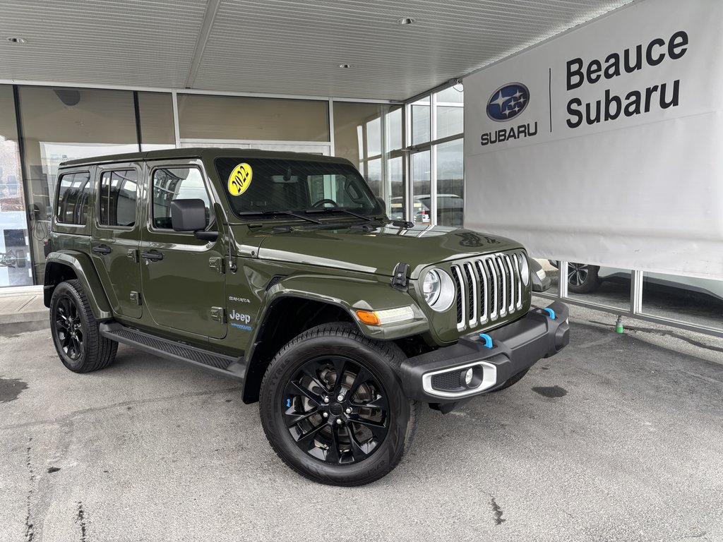 2022 Jeep Wrangler 4xe Unlimited Sahara 4x4 in Saint-Georges, Quebec - 1 - w1024h768px