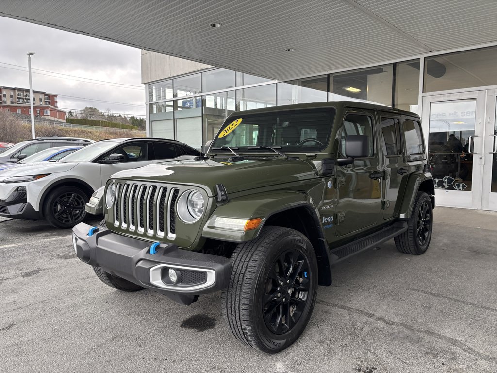 2022 Jeep Wrangler 4xe Unlimited Sahara 4x4 in Saint-Georges, Quebec - 7 - w1024h768px