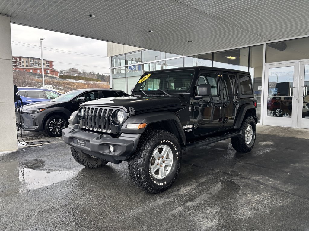 Jeep WRANGLER UNLIMITED Sport 4x4 2019 à Saint-Georges, Québec - 7 - w1024h768px