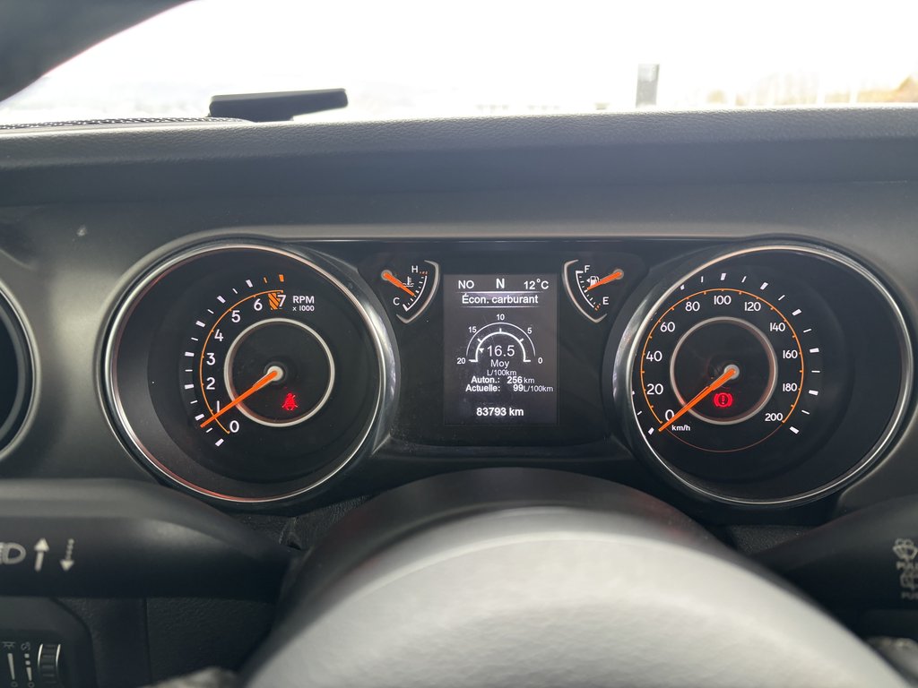 Jeep WRANGLER UNLIMITED Sport 4x4 2019 à Saint-Georges, Québec - 12 - w1024h768px