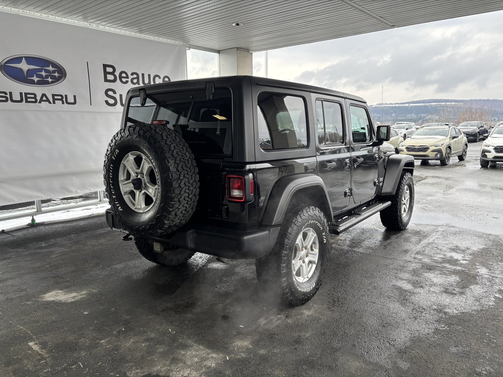 Jeep WRANGLER UNLIMITED Sport 4x4 2019 à Saint-Georges, Québec - 3 - w1024h768px