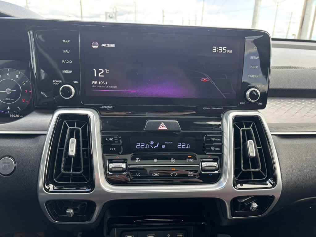 2021 Kia Sorento SX AWD w-Burgundy Leather in Saint-Georges, Quebec - 17 - w1024h768px
