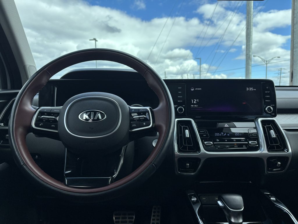 2021 Kia Sorento SX AWD w-Burgundy Leather in Saint-Georges, Quebec - 13 - w1024h768px