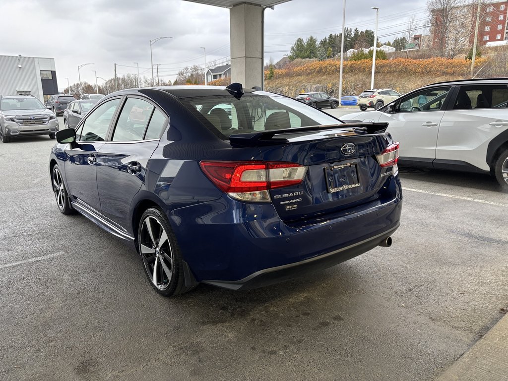 Subaru Impreza 2.0i Sport-tech 4-door Auto w-EyeSight Pkg 2018 à Saint-Georges, Québec - 5 - w1024h768px