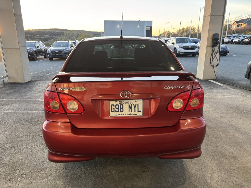 2008 Toyota Corolla 4dr Sdn Man Sport in Saint-Georges, Quebec - 4 - w1024h768px