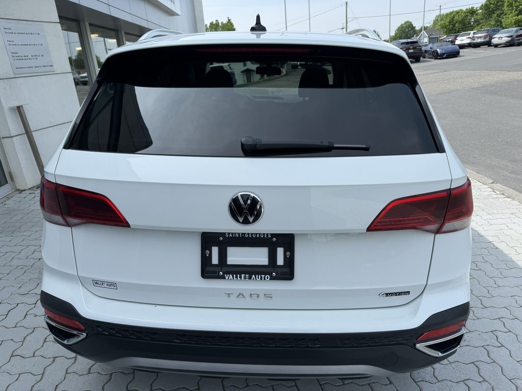 Volkswagen Taos Comfortline 4MOTION 2022 à Saint-Georges, Québec - 4 - w1024h768px