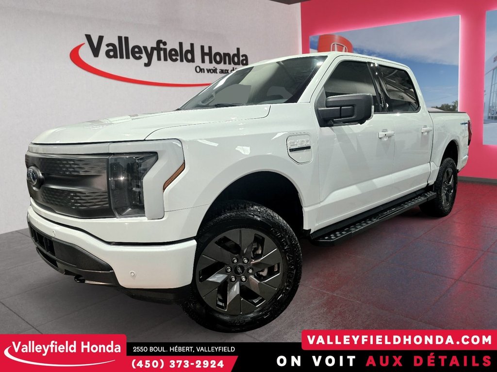 2023 Ford F-150 Lightning XLT CREW CAB - JAMAIS ACCIDENTÉ-0