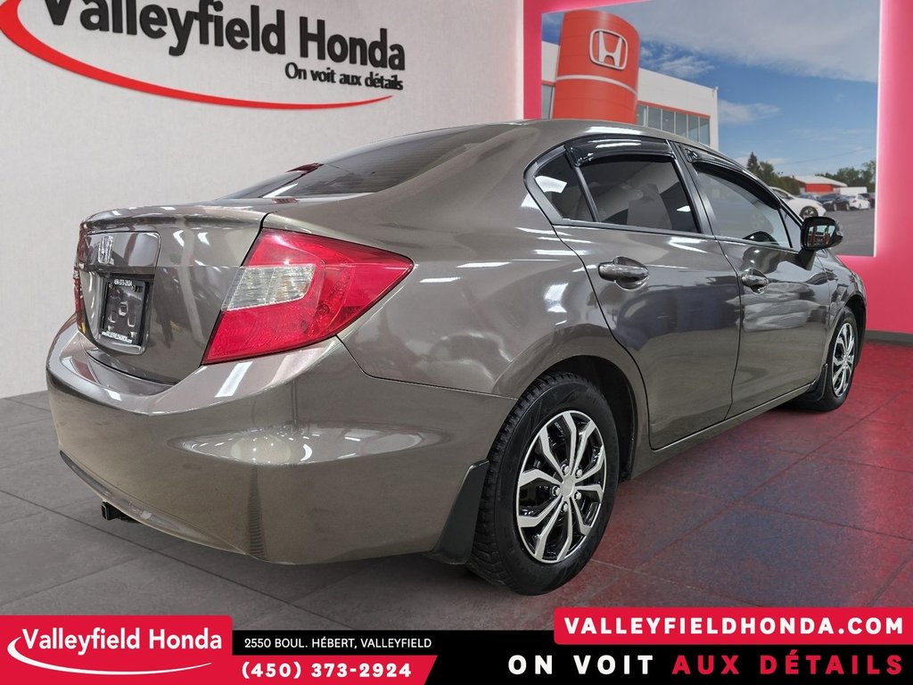 2012 Honda Civic Sdn LX TRÈS PROPRE !-5