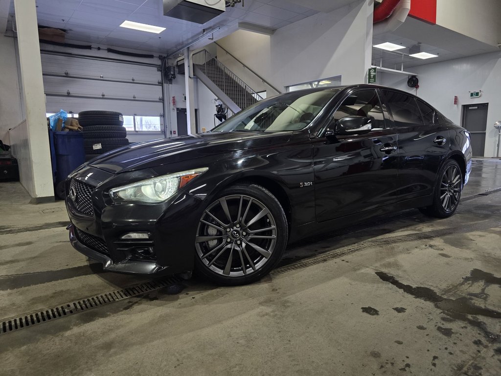 Infiniti Q50 Red Sport 400 AWD 3.0L BITURBO 2016-0