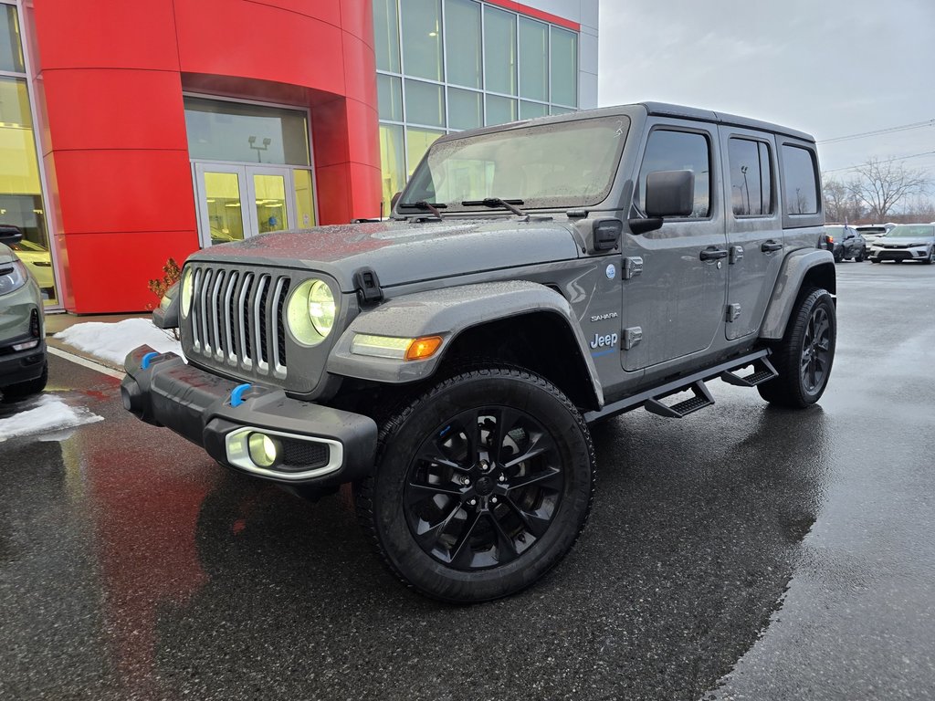 2023 Jeep Wrangler 4xe Unlimited Sahara PHEV 50KM Autonomie EV-0