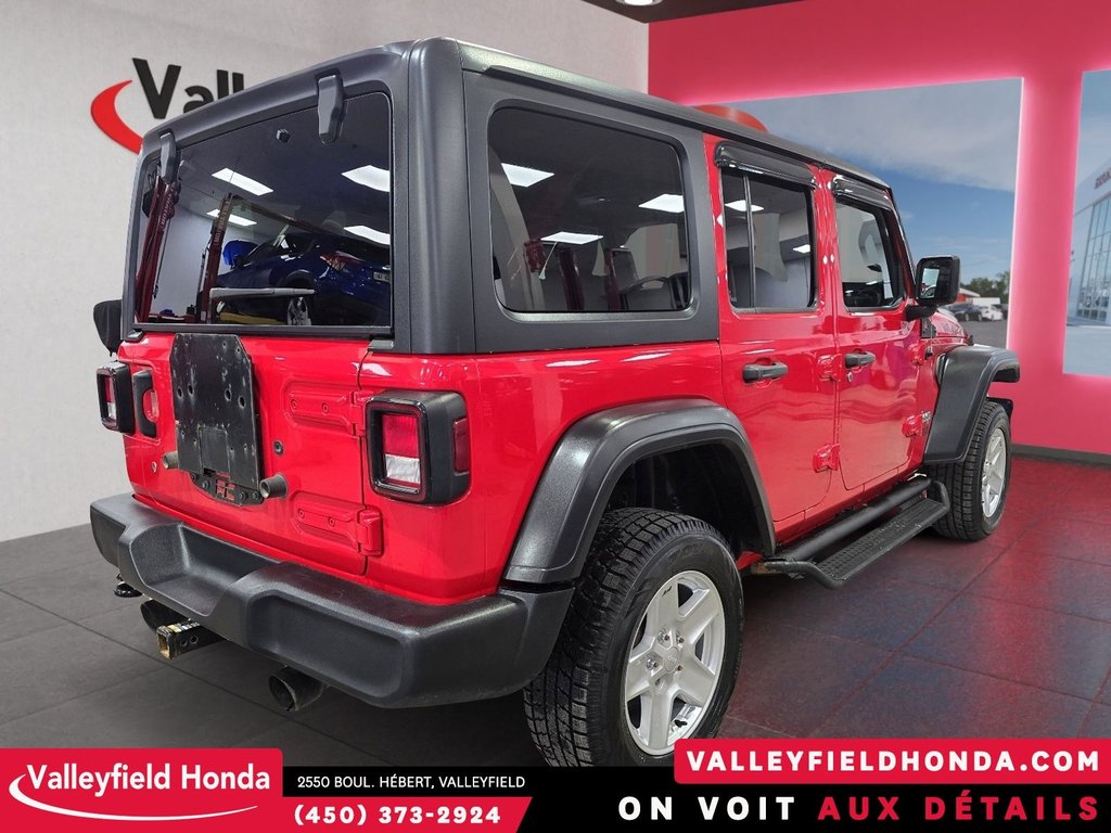 2019 Jeep Wrangler Unlimited Sport 4X4 2 TOITS-5