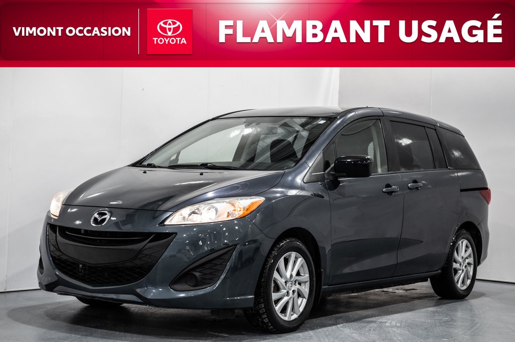 2012 Mazda 5 GS / A/C / 6 PLACES / MAGS / GROUPE ÉLECTRIQUE++-0