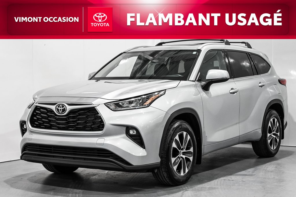 2022 Toyota Highlander 2022+XLE+TOIT+CUIR+MAGS+CARPLAY+++-0