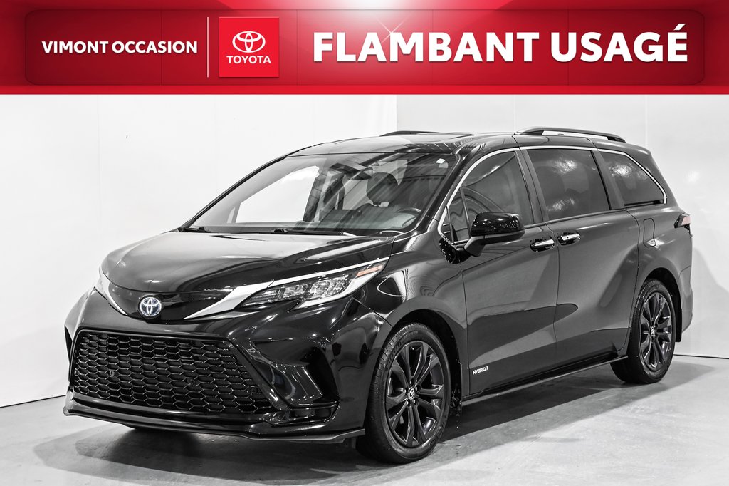 2021 Toyota Sienna Hybrid XSE / CUIR / APPLE CARPLAY / TOIT OUVRANT +++-0