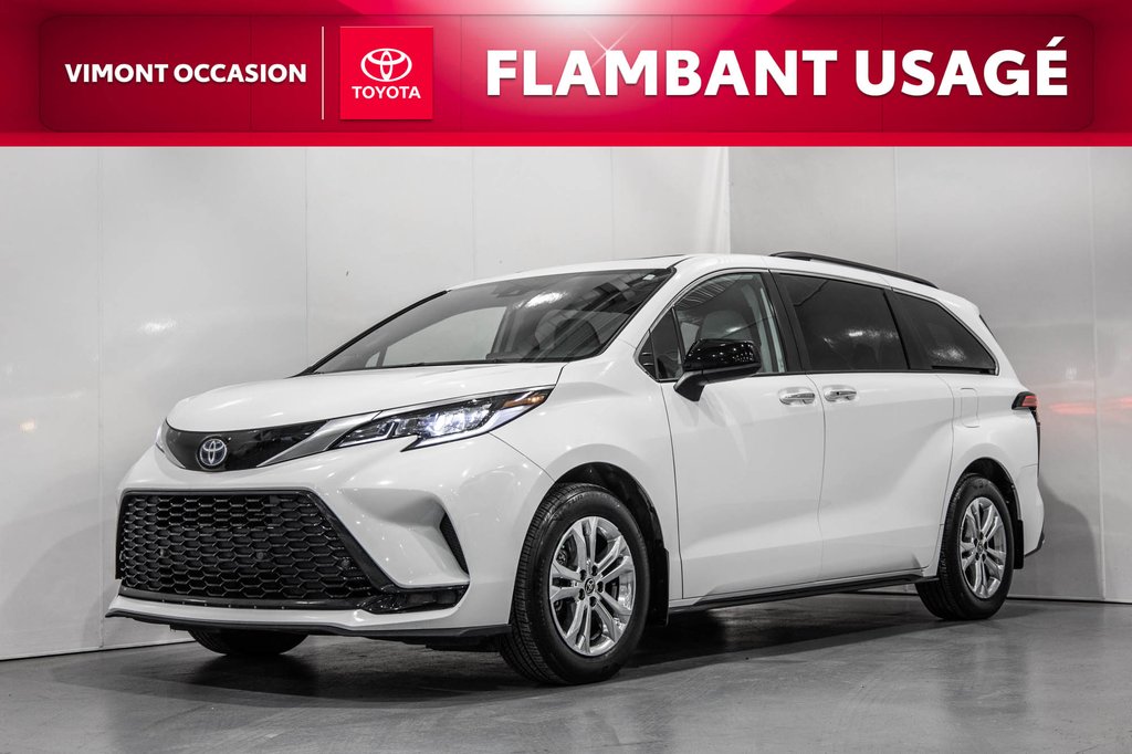 2022 Toyota Sienna Hybrid XSE/AWD/APPLE CARPLAY/CUIR/TOIT OUVRANT++-0