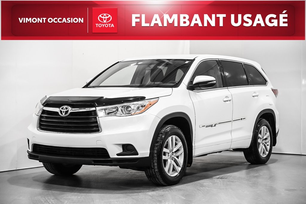 2014 Toyota Highlander LE / AWD / CAMÉRA DE RECUL /-0