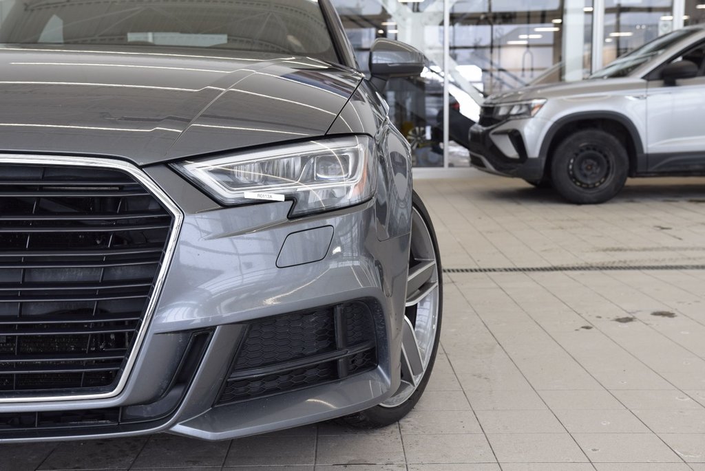 Audi A3 PROGRESSIV+S LINE+CUIR+AWD 2018 à Laval, Québec - 25 - w1024h768px