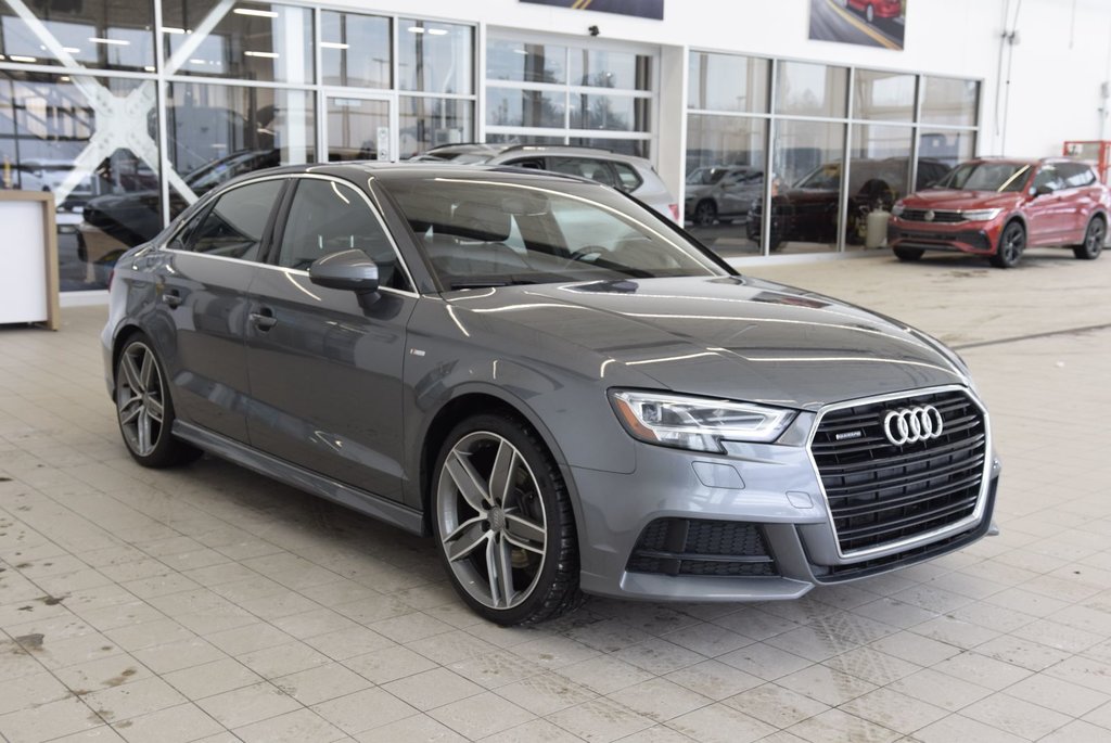 Audi A3 PROGRESSIV+S LINE+CUIR+AWD 2018 à Laval, Québec - 28 - w1024h768px