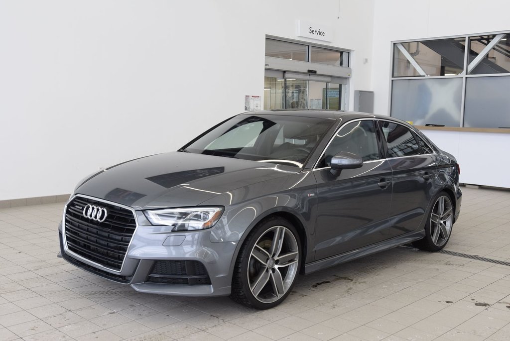 Audi A3 PROGRESSIV+S LINE+CUIR+AWD 2018 à Laval, Québec - 27 - w1024h768px