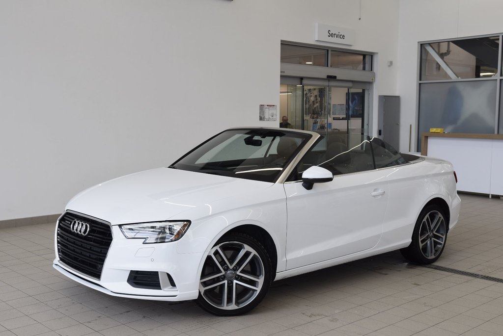 2019 Audi A3 CABRIOLET+PROGRESSIV+NAVI in Laval, Quebec - 1 - w1024h768px