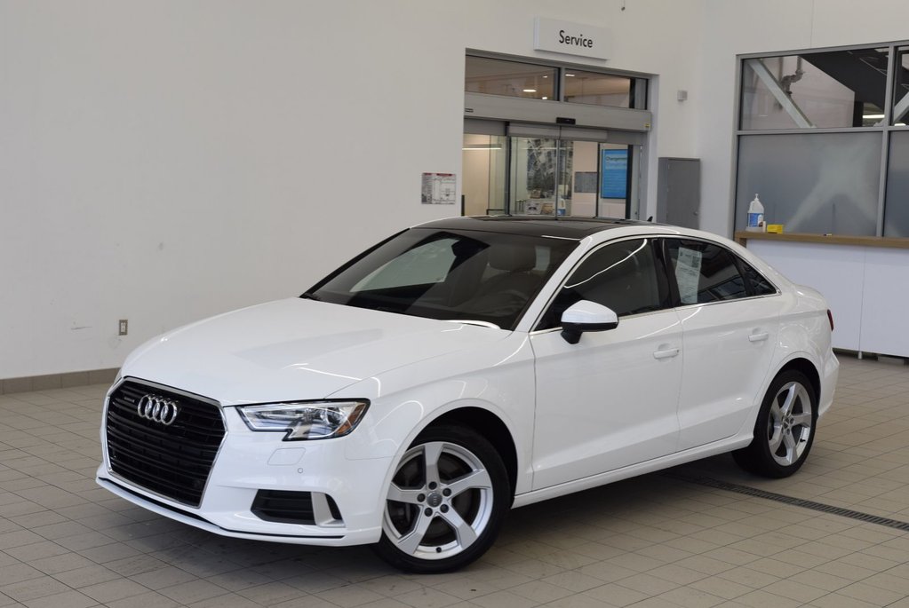 2019 Audi A3 AWD+CUIR BRUN+BAS KILO+LED in Laval, Quebec - 1 - w1024h768px