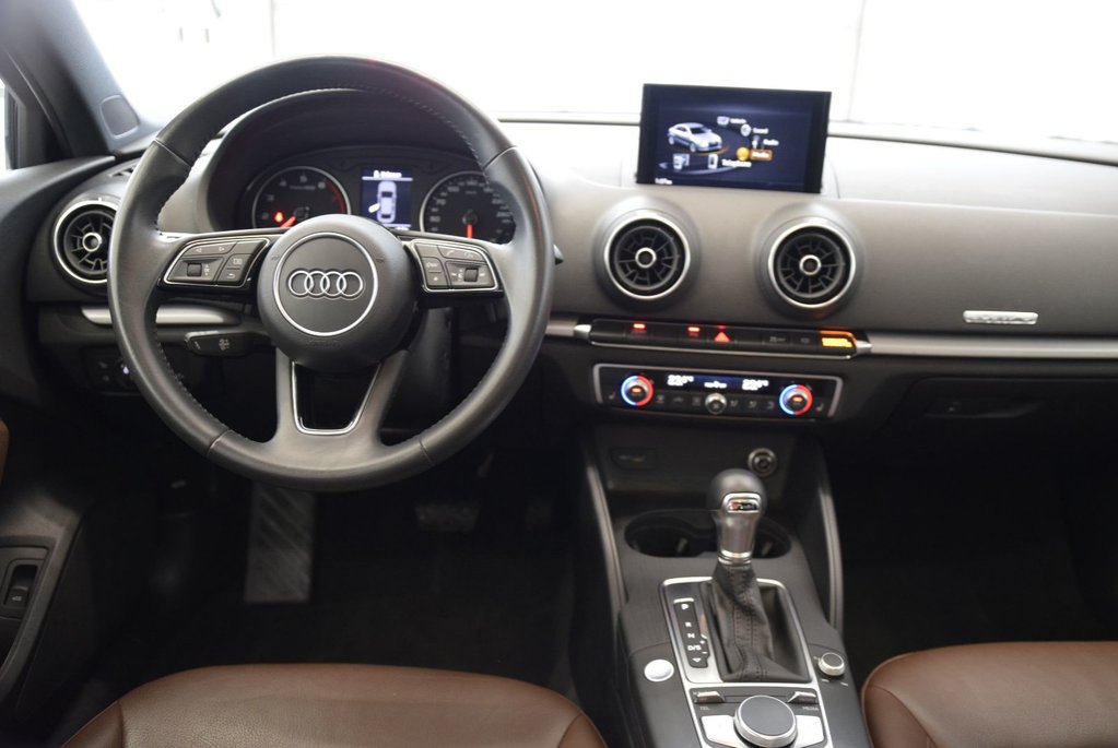 2019 Audi A3 AWD+CUIR BRUN+BAS KILO+LED in Laval, Quebec - 23 - w1024h768px