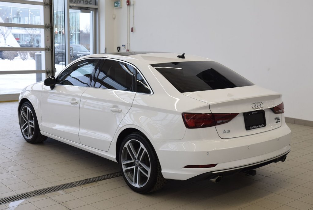 2020 Audi A3 45+AWD+CUIR+TOIT+BAS KM+ in Laval, Quebec - 14 - w1024h768px
