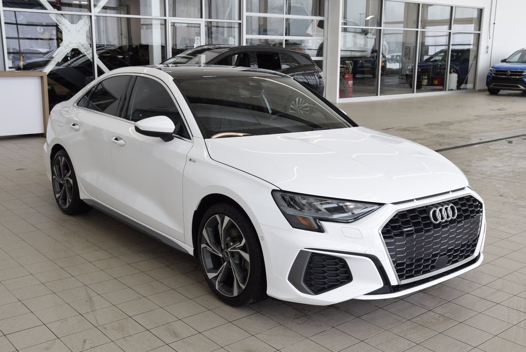 2022  A3 PROGRESSIV+S LINE+CUIR+AWD in Laval, Quebec - 14 - w1024h768px