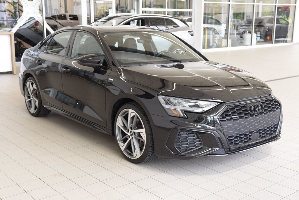 Audi A3 PROGRESSIV+BLACK OPTIK+ 2023 à Laval, Québec - 11 - w1024h768px