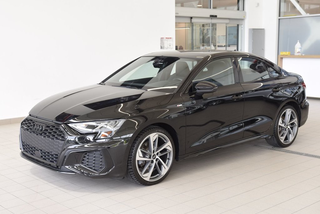 Audi A3 PROGRESSIV+BLACK OPTIK+ 2023 à Laval, Québec - 10 - w1024h768px