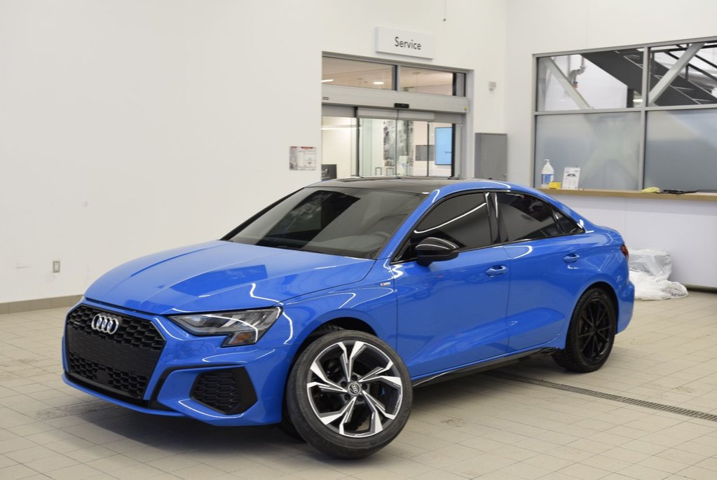 2023 Audi A3 PROGRESSIV+BLACK OPTIK+ in Laval, Quebec - 1 - w1024h768px