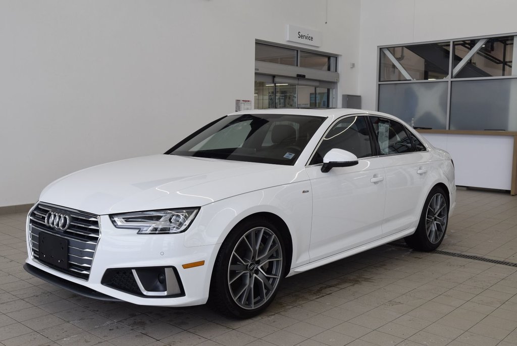 Audi A4 TECHNIK+S LINE+CUIR+TOIT+ 2019 à Laval, Québec - 10 - w1024h768px