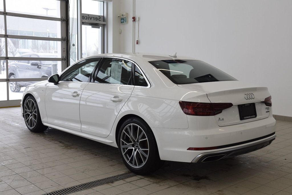 Audi A4 TECHNIK+S LINE+CUIR+TOIT+ 2019 à Laval, Québec - 16 - w1024h768px