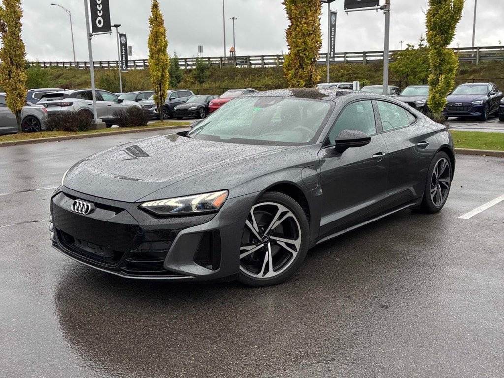 Audi e-tron GT BLACK OPTIK+SUEDE+AWD+TOIT 2022 à Laval, Québec - 1 - w1024h768px