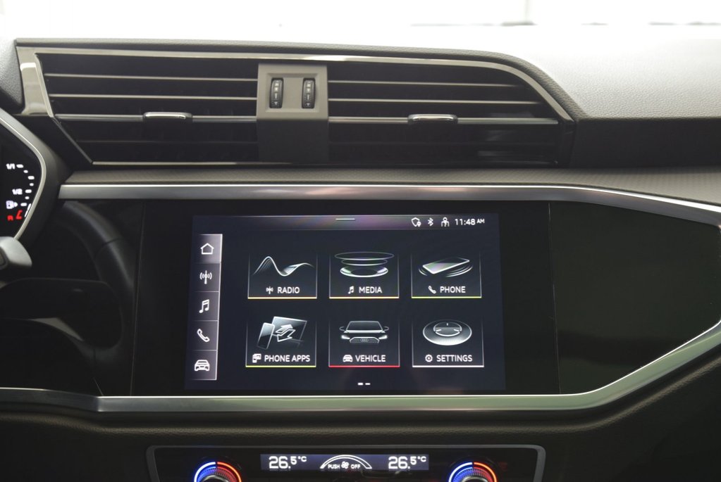 2022 Audi Q3 45+VORSPRUNG+AWD+CUIR+ in Laval, Quebec - 26 - w1024h768px