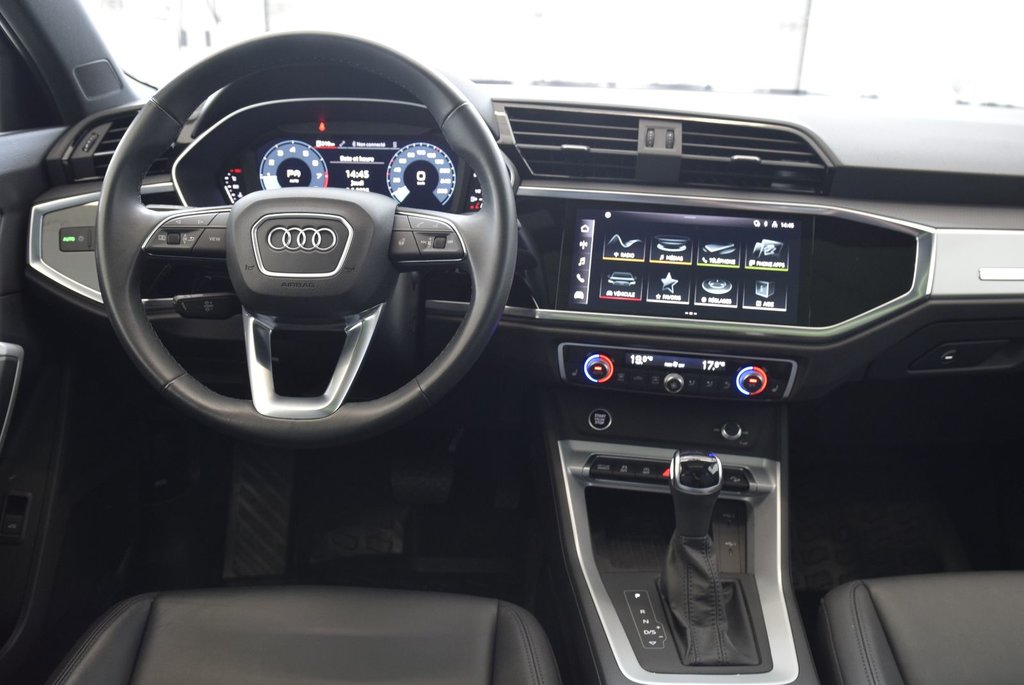 2023 Audi Q3 45+BLACK OPTIK+CUIR+TOIT+ in Laval, Quebec - 22 - w1024h768px
