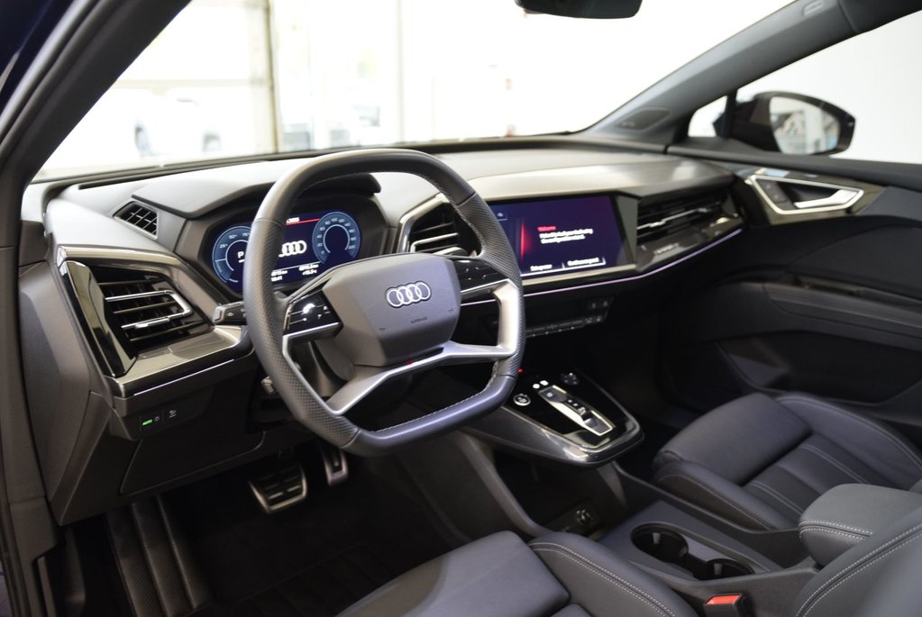 Audi Q4 e-tron TECHNIK+BLACK OPTIK+LED 2023 à Laval, Québec - 9 - w1024h768px
