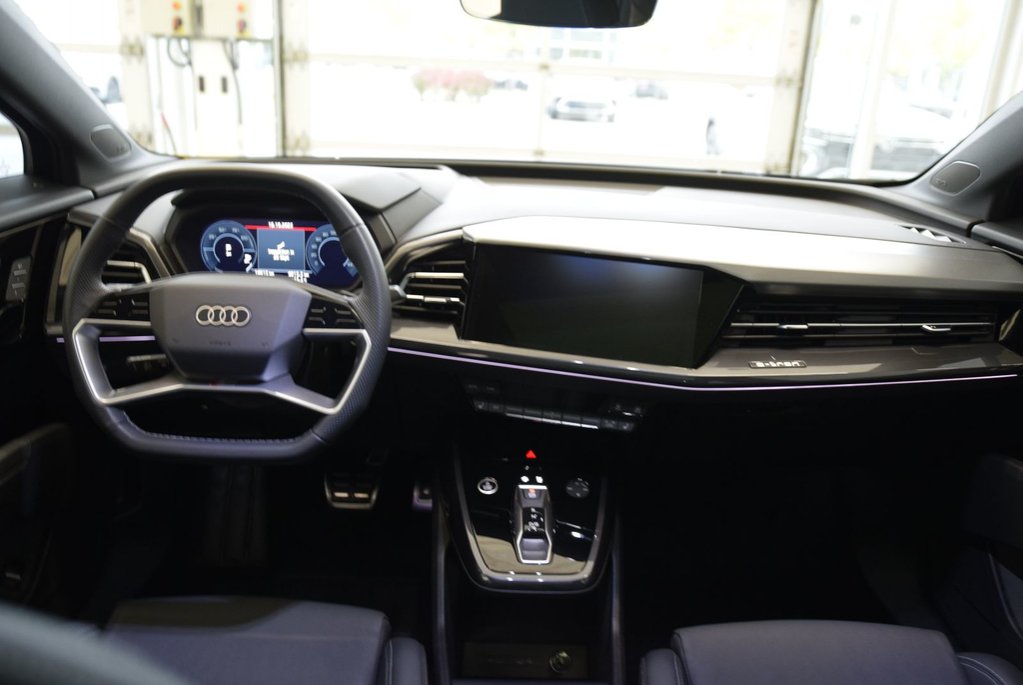 Audi Q4 e-tron TECHNIK+BLACK OPTIK+LED 2023 à Laval, Québec - 24 - w1024h768px