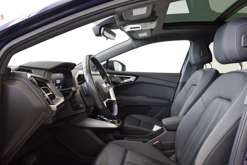 2024 Audi Q4 e-tron 50+CUIR+TOIT+LED+CAMERA+ in Laval, Quebec - 18 - w1024h768px